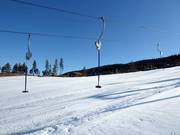 Oefenlift bij het dalstation