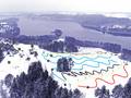 Pistekaart Gora Czterech Wiatrow – Maragowo