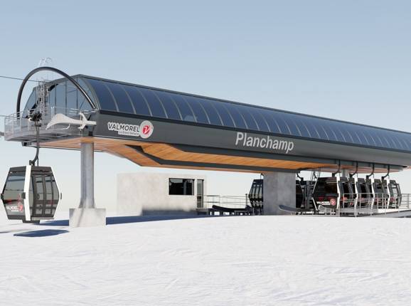 Planchamp - © SAS Domaine Skiable de Valmorel