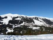 Uitzicht van Gerlos naar Königsleiten