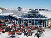 Skyline bij het Alpincenter