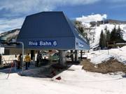 Riva Bahn Express - 4-persoons hogesnelheidsstoeltjeslift (koppelbaar)