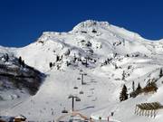 Seekarspitzbahn - 8-persoons hogesnelheidsstoeltjeslift (koppelbaar) met kap en stoelverwarming