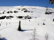Freeridemogelijkheden bij de stoeltjeslift