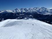 Piste bij de stoeltjeslift Parlets