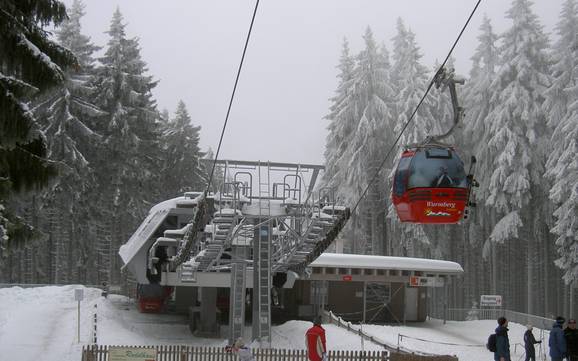 Hoogste skigebied in het district Goslar – skigebied Wurmberg – Braunlage
