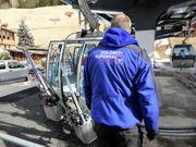 Bij het dalstation Pozza-Buffaure is het personeel altijd aanwezig.