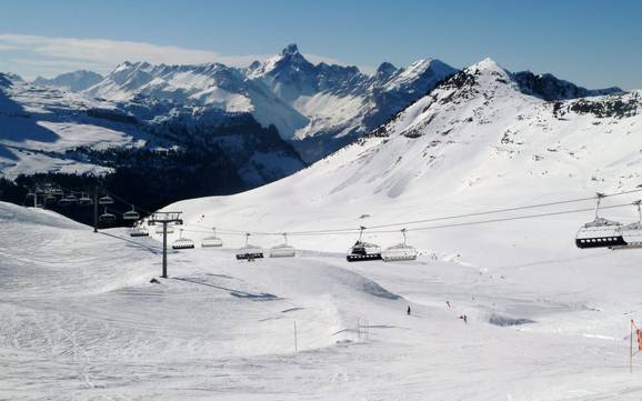 Grootste hoogteverschil in de Savooise Vooralpen – skigebied Le Grand Massif – Flaine/Les Carroz/Morillon/Samoëns/Sixt