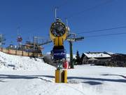Krachtige sneeuwkanon bij Piffing