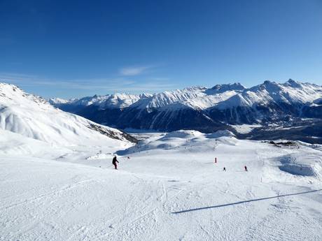 Albula-Alpen: beoordelingen van skigebieden – Beoordeling St. Moritz – Corviglia