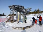 Trolltoppsliften - Sleeplift met T-beugel/Ankerlift