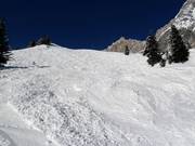 Buckelpiste in Gaistal