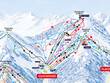 Pistekaart van het skigebied Zauchensee/Flachauwinkl