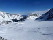 Uitzicht op de Fernauferner