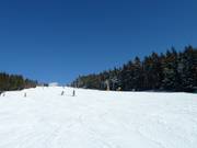 Ski-afdaling bij Hundseck