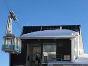 Zonnepaneleninstallatie bij de Fellhornbahn