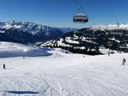 Brede piste Seebliga op de Hochjoch
