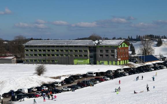 Ostallgäu: accomodatieaanbod van de skigebieden – Accommodatieaanbod Nesselwang – Alpspitze (Alpspitzbahn)