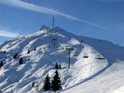 Freeridegebied bij de Cima Paganella