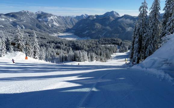 Beste skigebied in Dachstein-Salzkammergut – Beoordeling Dachstein West – Gosau/Russbach/Annaberg