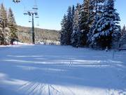 Oefenhelling op de Mönichkirchner Schwaig