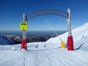 Toegang tot de piste met informatie