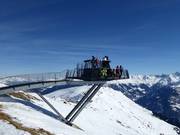 Uitzichtsplatform Z1 op de Zwölferkopf op 2596 m