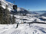 Buckelpiste onder de Kombibahn Rittisberg