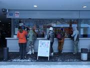 Vriendelijk kassapersoneel