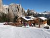 Hutten, Bergrestaurants  Val di Fassa (Fassatal) – Bergrestaurants, hutten Catinaccio/Ciampedie – Vigo di Fassa/Pera di Fassa