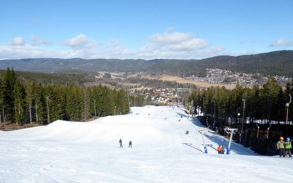 Grootste hoogteverschil in Akershus – skigebied Varingskollen