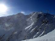 Extreem terrein op de Chopok Noord