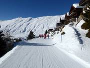 Makkelijke verbindingspiste van Bruchegg naar Chiematte