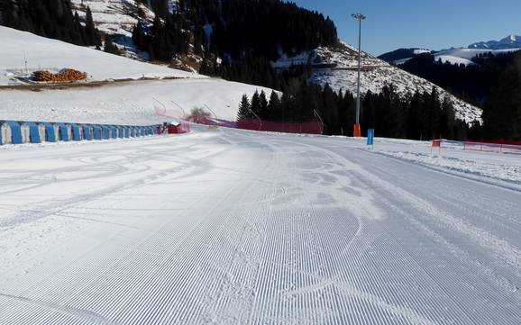 Skigebieden voor beginners in het Valsugana – Beginners Lagorai/Passo Brocon – Castello Tesino