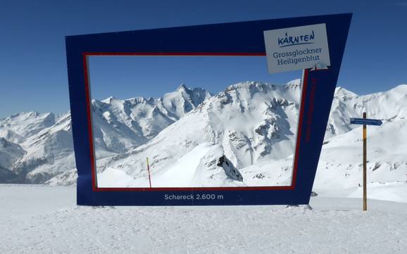 Grootste hoogteverschil in de Goldberggroep – skigebied Grossglockner Heiligenblut