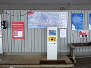 Pistekaart bij het dalstation