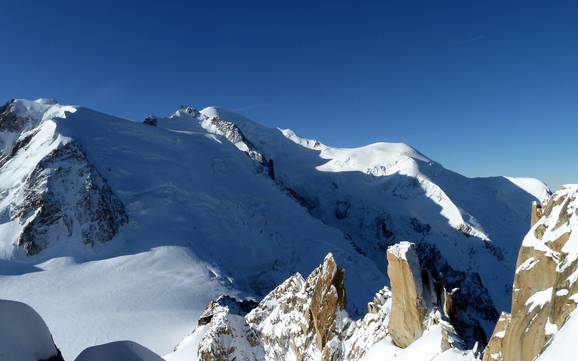 Grootste hoogteverschil wereldwijd – skigebied Aiguille du Midi (Chamonix)
