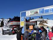 Sole-Piz Setëur - 4-persoons hogesnelheidsstoeltjeslift (koppelbaar)