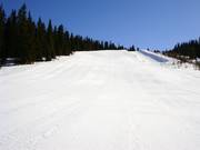 Oefenterrein bij de sleeplift Galagynten