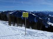 Hier is skiën niet toegestaan
