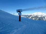 Sneeuwkanonnen op de Hochjoch