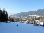 Uitzicht op de accommodaties in Folgaria