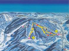 Pistekaart Pröller Skidreieck (St. Englmar)