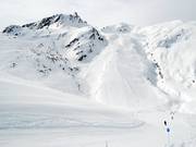 Piste Vallons gezien vanaf de Bellard