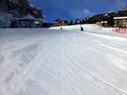 Perfect geprepareerde piste in Alta Badia