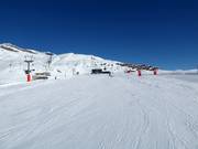 Brede oefenhelling bij de Stafellift