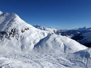 Uitzicht richting Sedrun