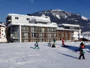 lti Alpenhotel Kaiserfels direct aan de Eichenhof liften