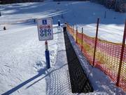 Tovermat in het oefengebied