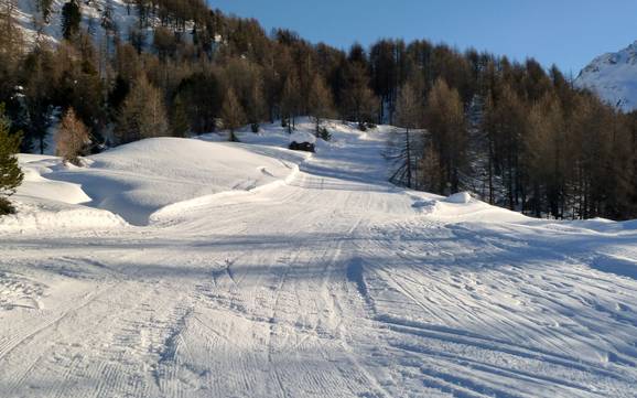 Pisteaanbod Bergell – Pisteaanbod Aela – Maloja